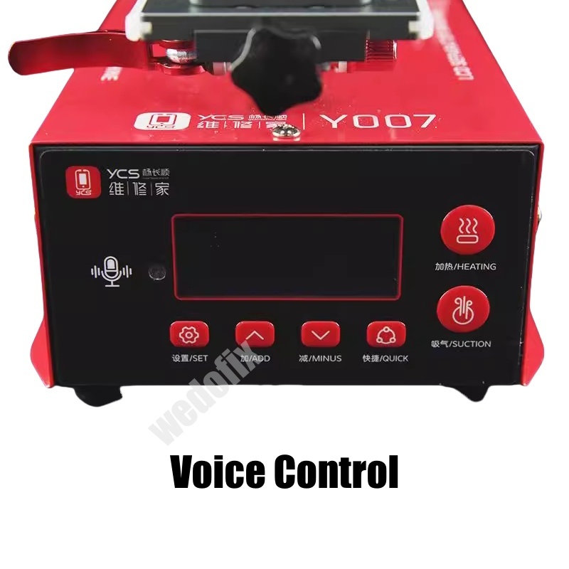 YCS Y007 Phone Screen Heating Platform with Adjustable Plate AI Voice Control Screen Separate Machine