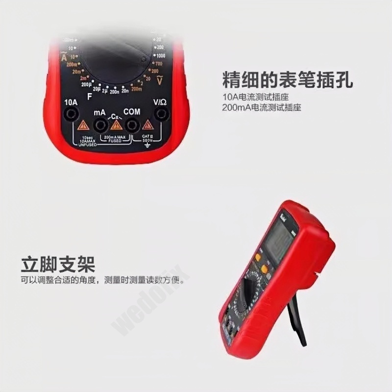 Kaisi 9805 Digital Display Multimeter Anti-burning Capacitance Anmeter for Phone Repair Electronics Testing