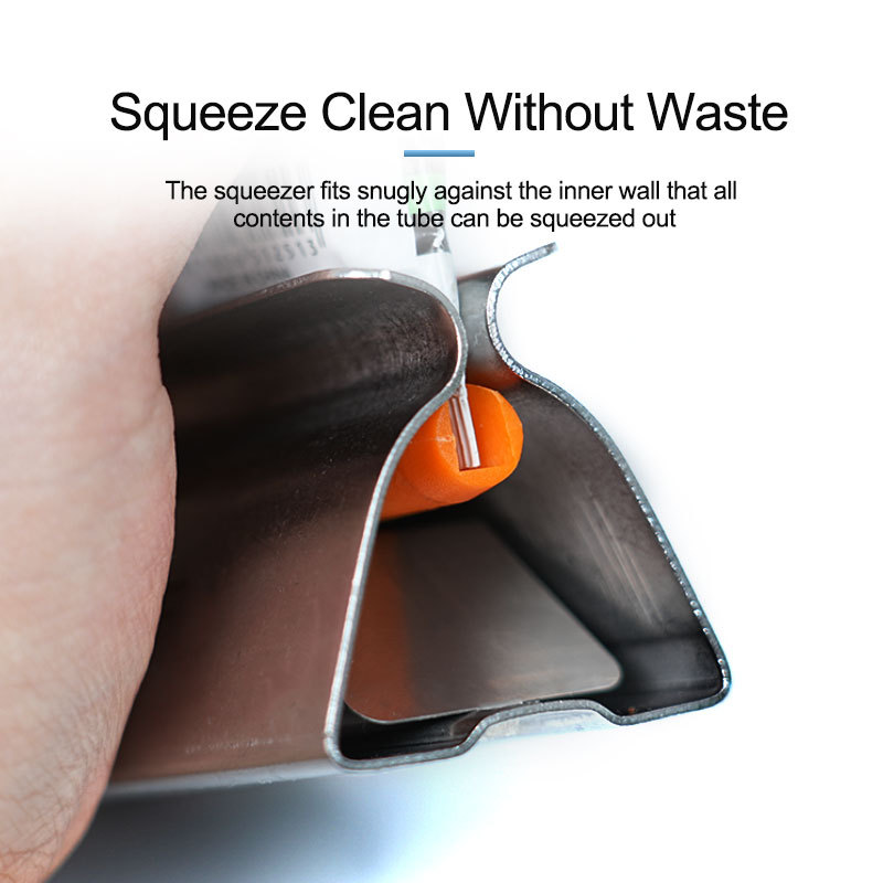 2pcs/Lot - Relife Universal Glue Squeezer Stainless Steel Screen Adheisve Pusher No Waste and Easy Operation