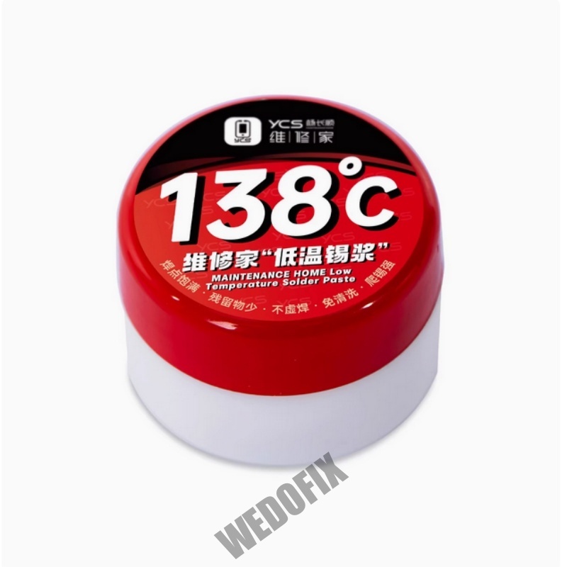 YCS Lead Free Solder Paste High Temp Repair Solder Flux for iPhone Electronics Soldering Work