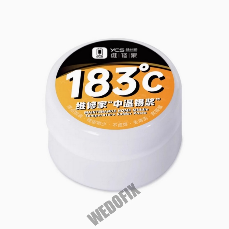 YCS Lead Free Solder Paste High Temp Repair Solder Flux for iPhone Electronics Soldering Work
