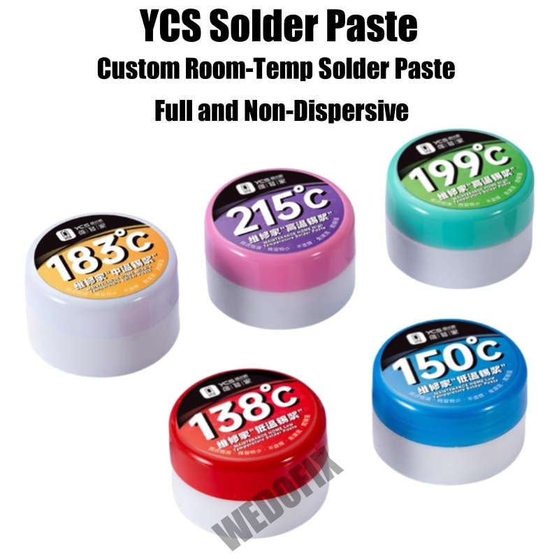 YCS Lead Free Solder Paste High Temp Repair Solder Flux for iPhone Electronics Soldering Work
