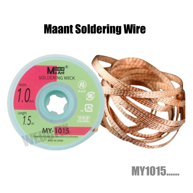 Maant Soldering Wick 2015 1515 Phone Motherobard Repair Desoldering Wire for BGA Micro Soldering Work
