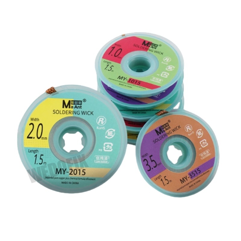 Maant Soldering Wick 2015 1515 Phone Motherobard Repair Desoldering Wire for BGA Micro Soldering Work