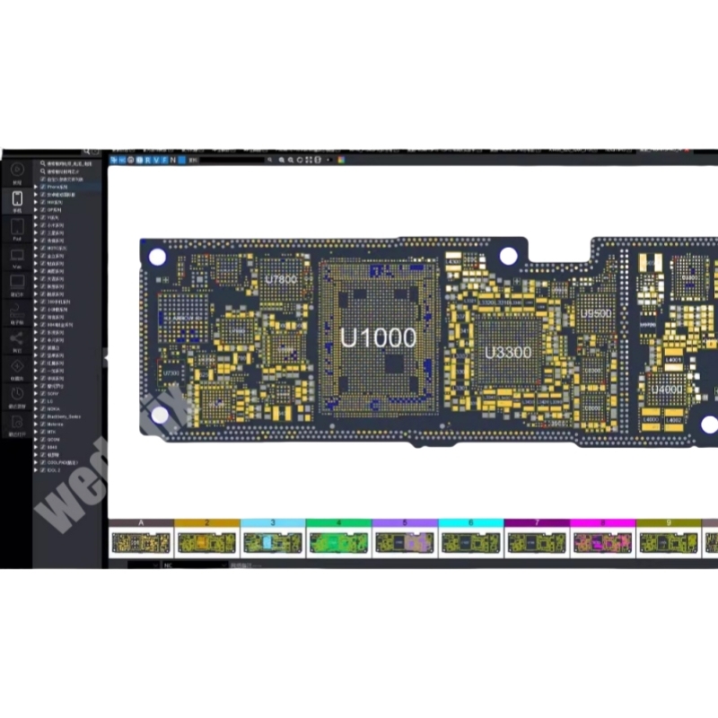 YCS Repair Drawing 1 Year Activating License Online Schematic Diagram for iPhone Huawei Xiaomi Android Phone