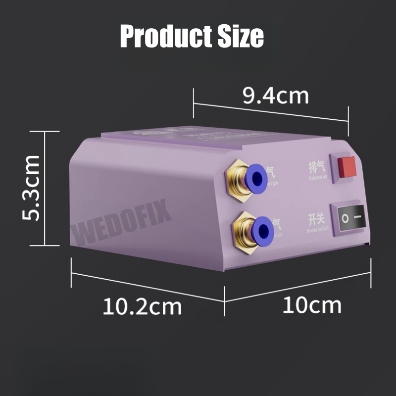 Lanrui Mini Glue Dispenser Multifunctional and Professional Screen Adheisve Pusher Clean Dust for Mobilephone Screen and Glass Repair