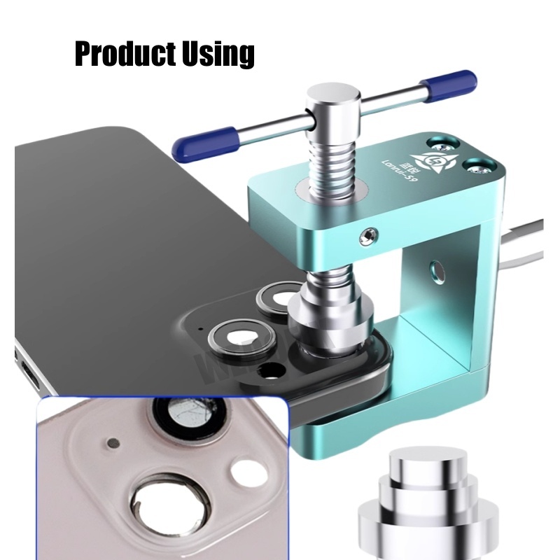 Lanrui S9 Professional Back Rear Camera Frame Remover without Hurting Camera and Rear Glass for iPhone Camera Repair