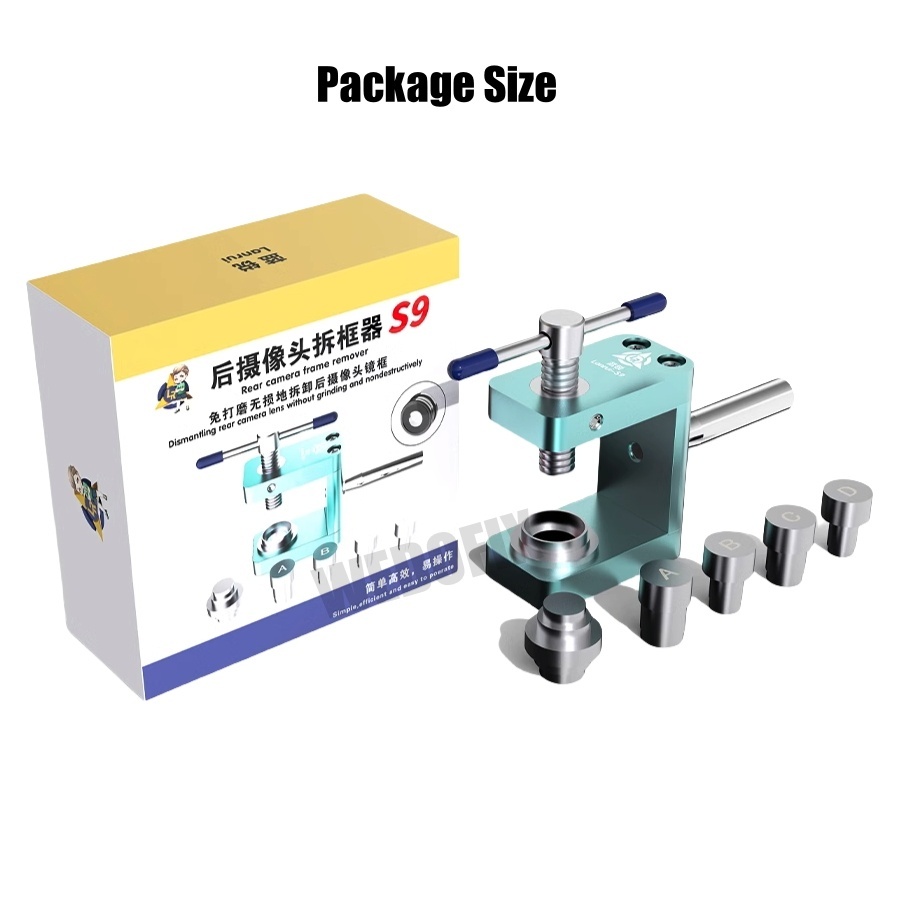 Lanrui S9 Professional Back Rear Camera Frame Remover without Hurting Camera and Rear Glass for iPhone Camera Repair