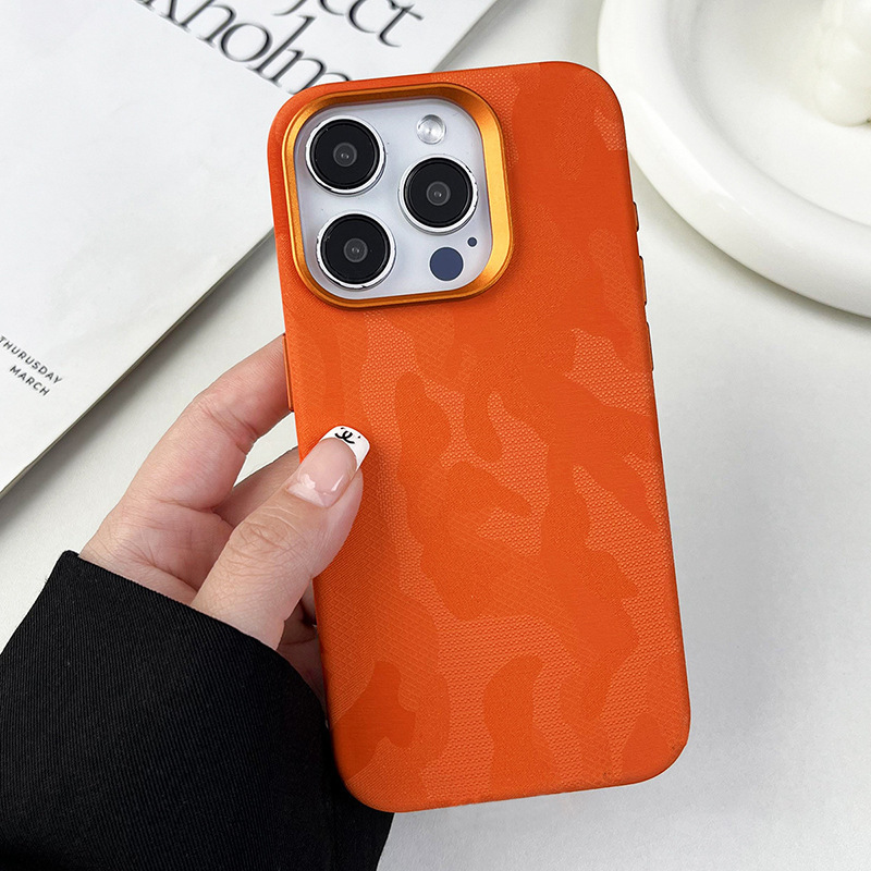 Magsafe Phone Case Luxury Camouflage Case Antifall Protective Shell for iPhone 16 15 14 13 12