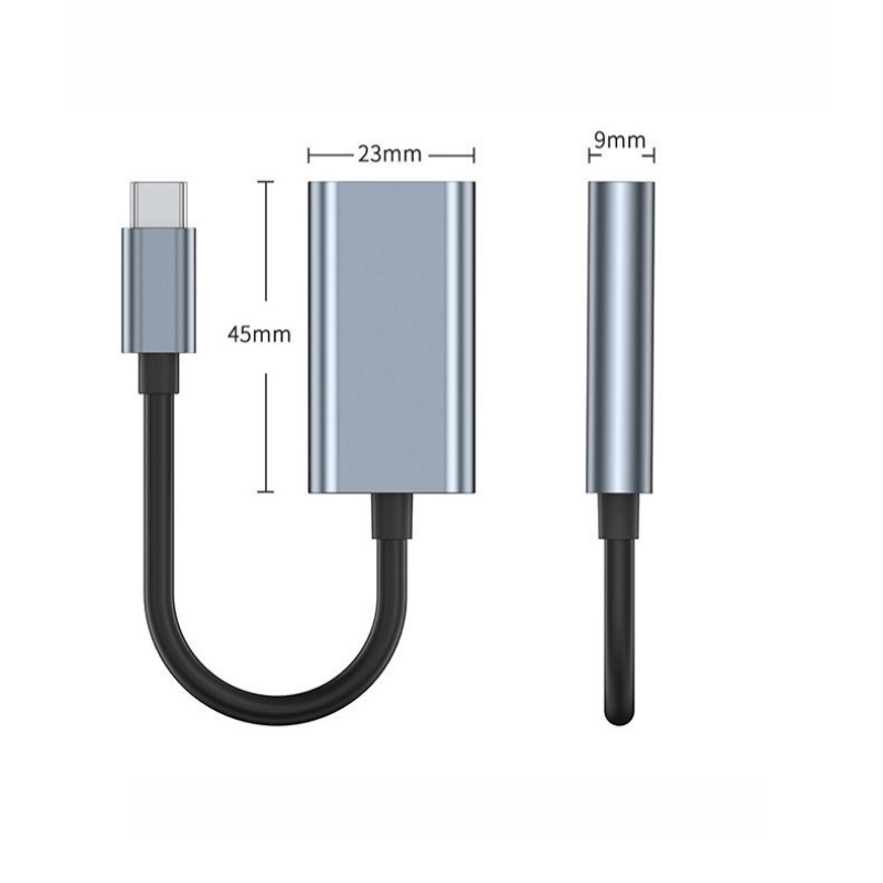 4K 30Hz/60HZ Type C to HDMI Transfer Cable 20Gbps - 14cm