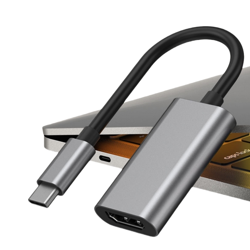 4K 30Hz/60HZ Type C to HDMI Transfer Cable 20Gbps - 14cm