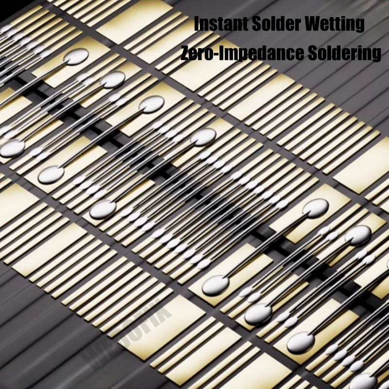 Mechanic 0.005mm PCB Repair Insulated Jumper Wire Non-Enameled Silver Solder Wire for Phone Logic Board Fingerprint Repair