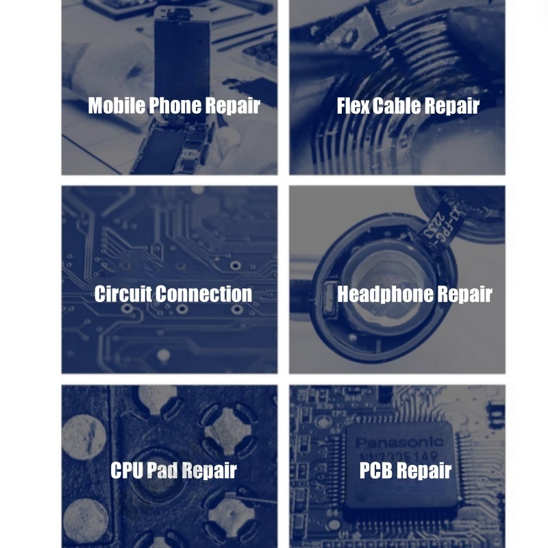 Mechanic 0.005mm PCB Repair Insulated Jumper Wire Non-Enameled Silver Solder Wire for Phone Logic Board Fingerprint Repair