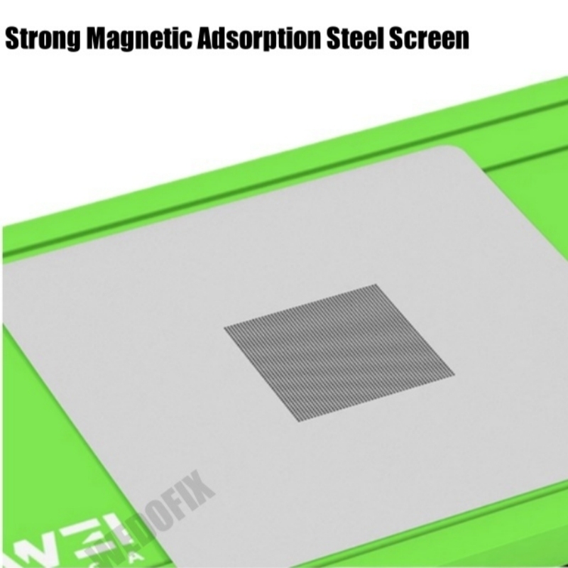 LuoWei PT02 Universal CPU Reballing Silicone Pad with Magnetic Position Mold for iPhone Android NAND WiFi Chip Reball