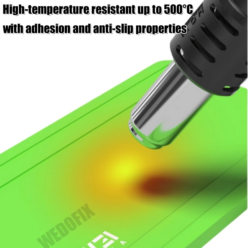 LuoWei PT02 Universal CPU Reballing Silicone Pad with Magnetic Position Mold for iPhone Android NAND WiFi Chip Reball
