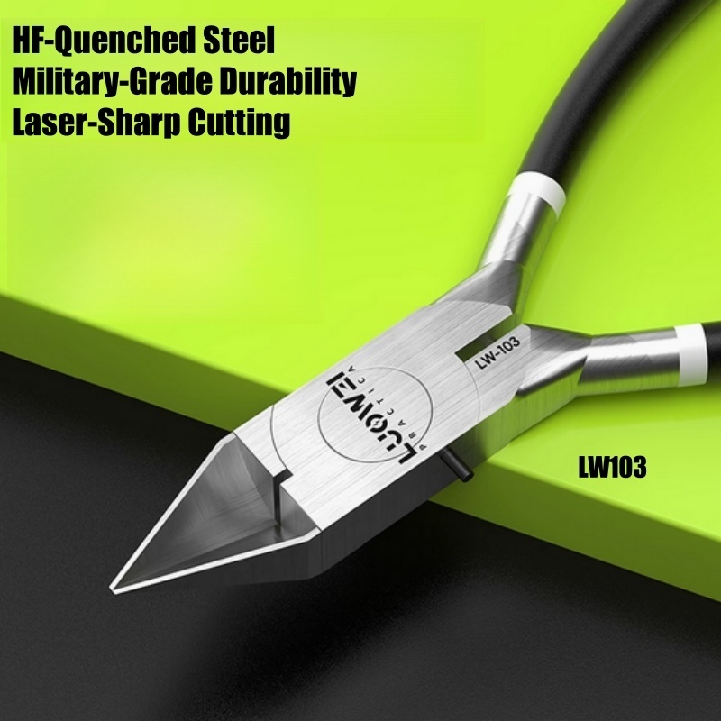 LuoWei 103 Multi-function Angled Pliers Hardened Steel Shiled Bezel Frame Cutter for iPhone Android Repair