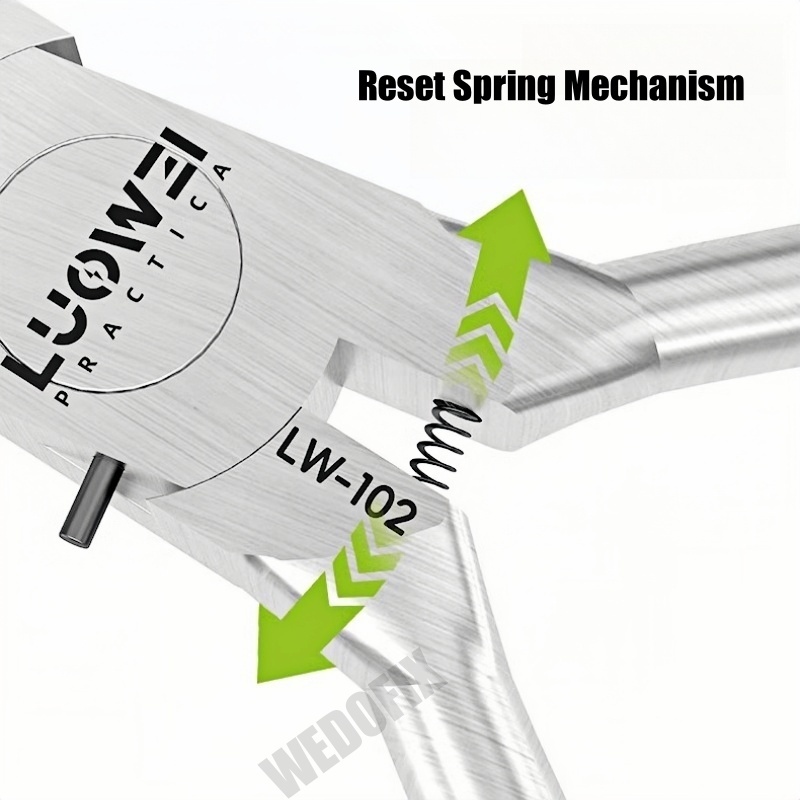 LuoWei 103 Multi-function Angled Pliers Hardened Steel Shiled Bezel Frame Cutter for iPhone Android Repair