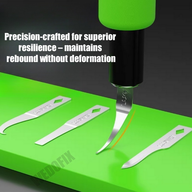 LUOWEI K1 Multi-Function Micro Blade Kit for BGA Chip Removal CPU NAND WiFi Chip Prying Remove Tools