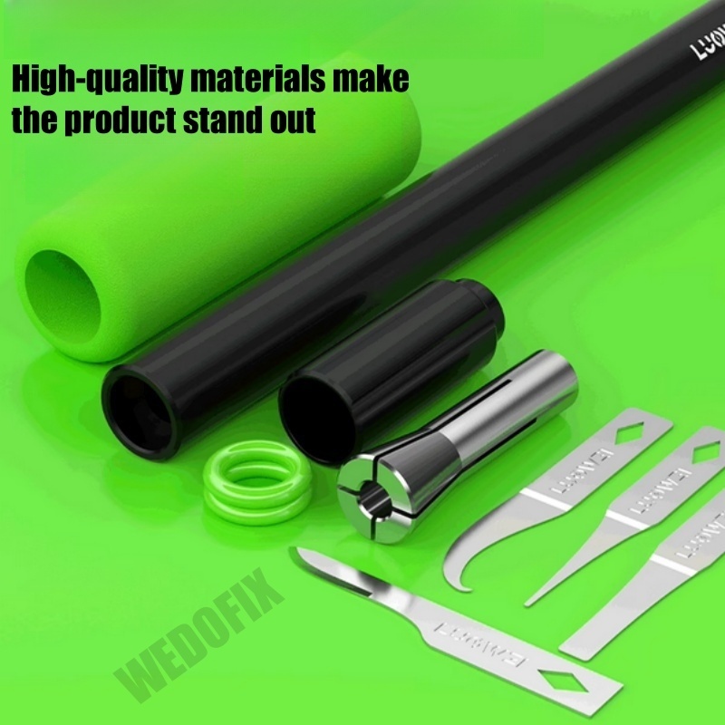 LUOWEI K1 Multi-Function Micro Blade Kit for BGA Chip Removal CPU NAND WiFi Chip Prying Remove Tools