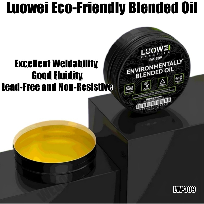 Luowei Eco-Friendly Lead-Free Rosin Flux Non-Conductive Blended Oil for Mobile Phone Micro Soldering Work