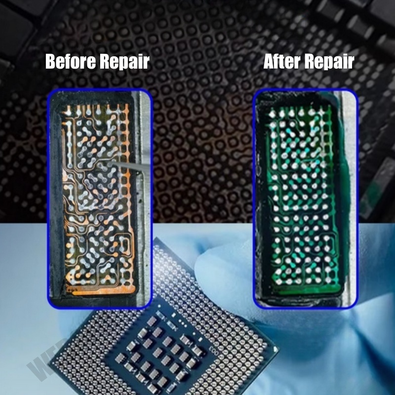 JTX Display IC Solder Mask UV Lamp Green Oil Stencil for iPhone 11 12 13 14 15