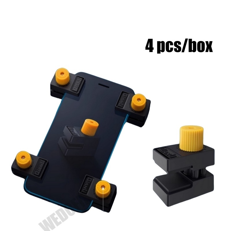 Qianli Toolplus iClamp Plastic Screen Pressing Holder Adjustable Clamp for iPhone iPad LCD Screen Repair - 4pcs/pack