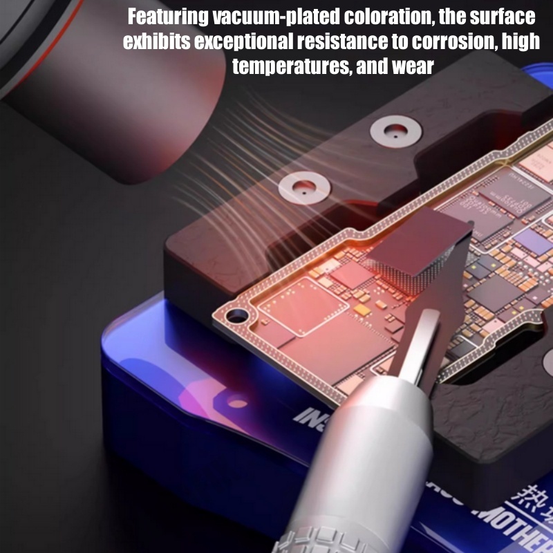 Mechanic KH001 Quick-Release Blade Pen with 8 Blades CPU Adhesive Remover Hand Polished Tool for Mobile Phone Electronics Repair