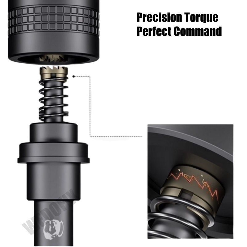 Mechanic Manual Torque Comfortable Screwdriver Set with Strong Magnetic Patch for iPhone Android Repair
