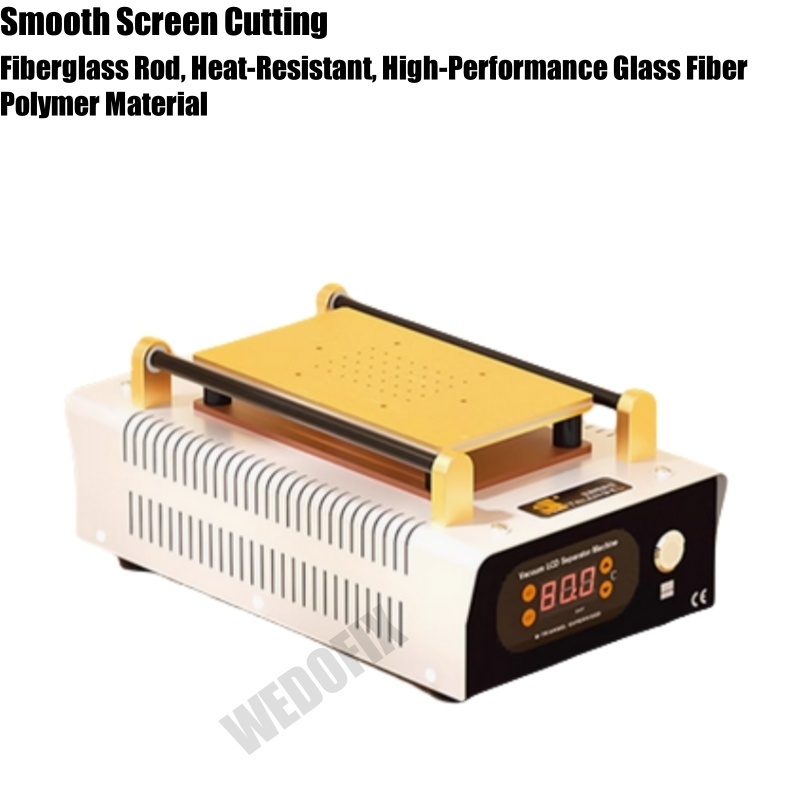 Professional 3 in 1 Phone Screen Separator with Built-in Vacuum LCD Frame Removal Machine for iPhone Samsung Edge Screen Refurb