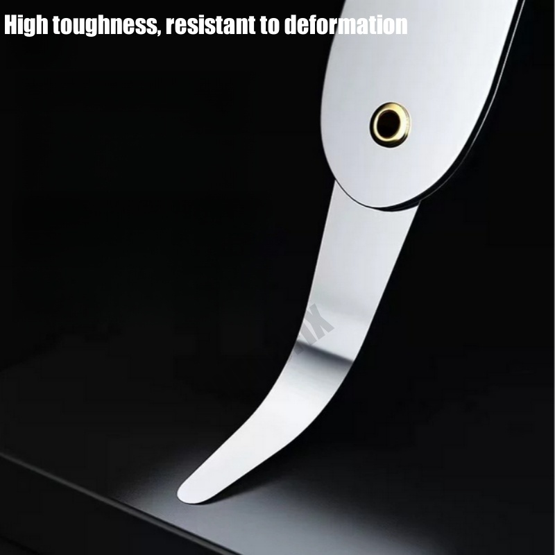 0.05mm Ultra Thin Curved Screen Pry Tool with Hook Phone Bracket Removal Kit for iPhone Samsung Edge Screen Frame Disassembly