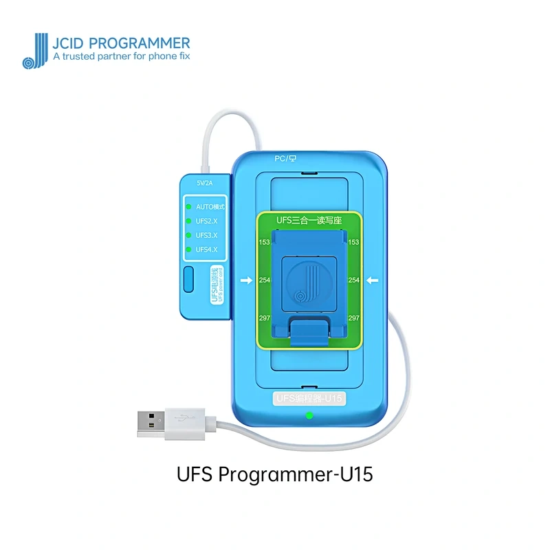 JC U15 UFS Programmer For Android BGA 153/254/297 Nand Reading And Writing