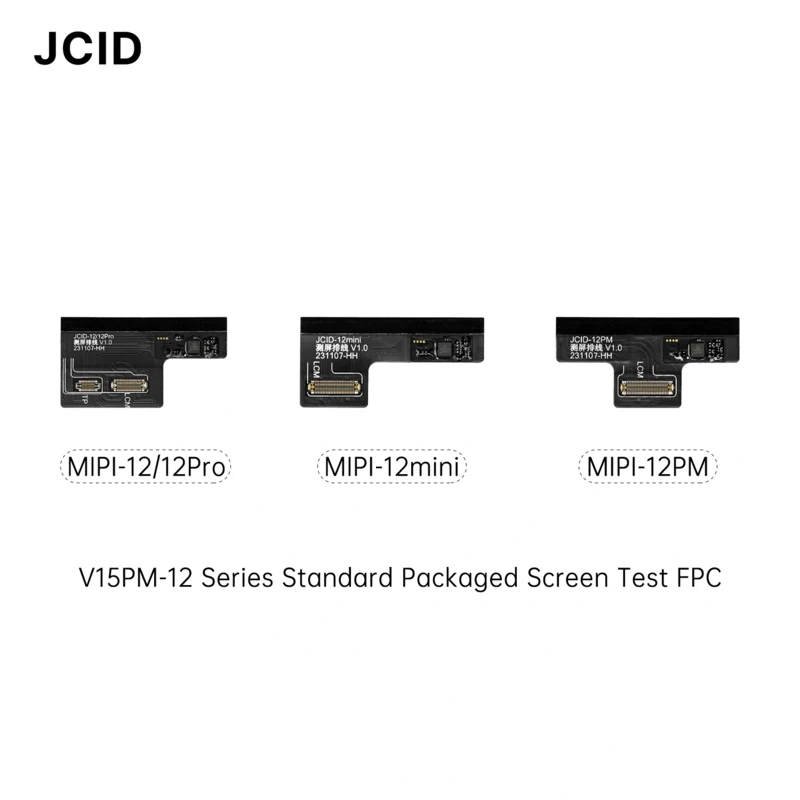 JC V15PM Screen Tester for iPhone 16 15 14 13 12 11 X MIPI&EDP Compatible