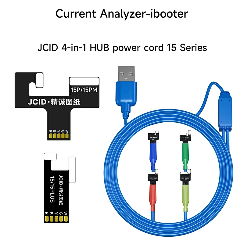 JC Intelligent Drawing Current Analyzer iBooter for iPhone 7 8 X 11 12 13 14 15