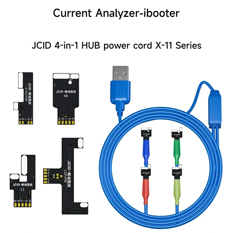 JC Intelligent Drawing Current Analyzer iBooter for iPhone 7 8 X 11 12 13 14 15