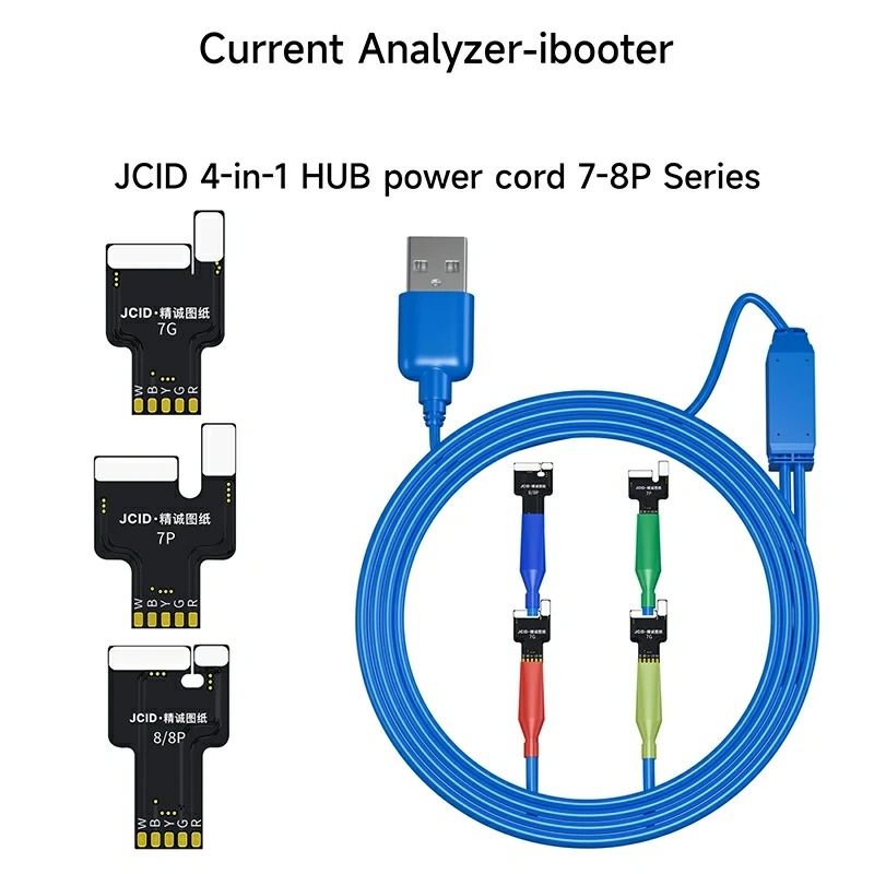 JC Intelligent Drawing Current Analyzer iBooter for iPhone 7 8 X 11 12 13 14 15