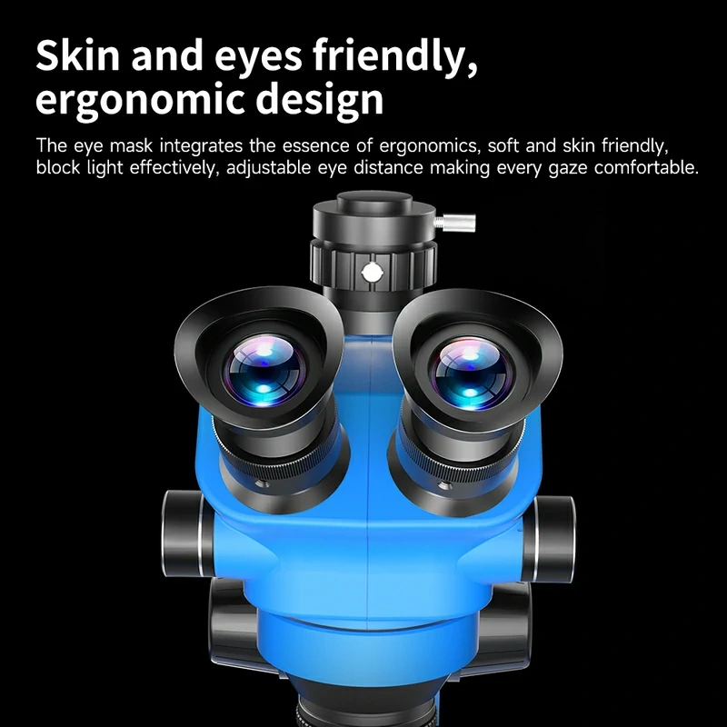 JCID M3750 Stereo Microscope HD Circuit Board 7-50 Times Continuous Zoom for Mobile Phone Electronics Repair