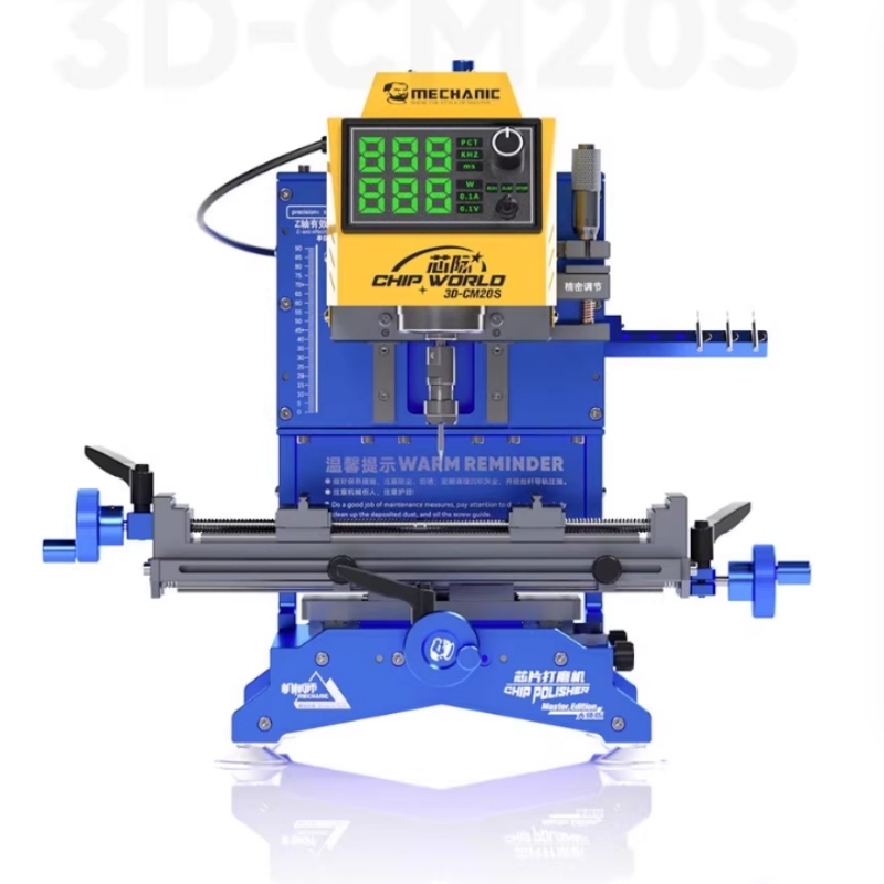 RepairMaster Professional Mobile Repair System - Multi-Function LC Grinding Machine for Screen/Hard Drive/Chip/Mainboard Frame Restoration