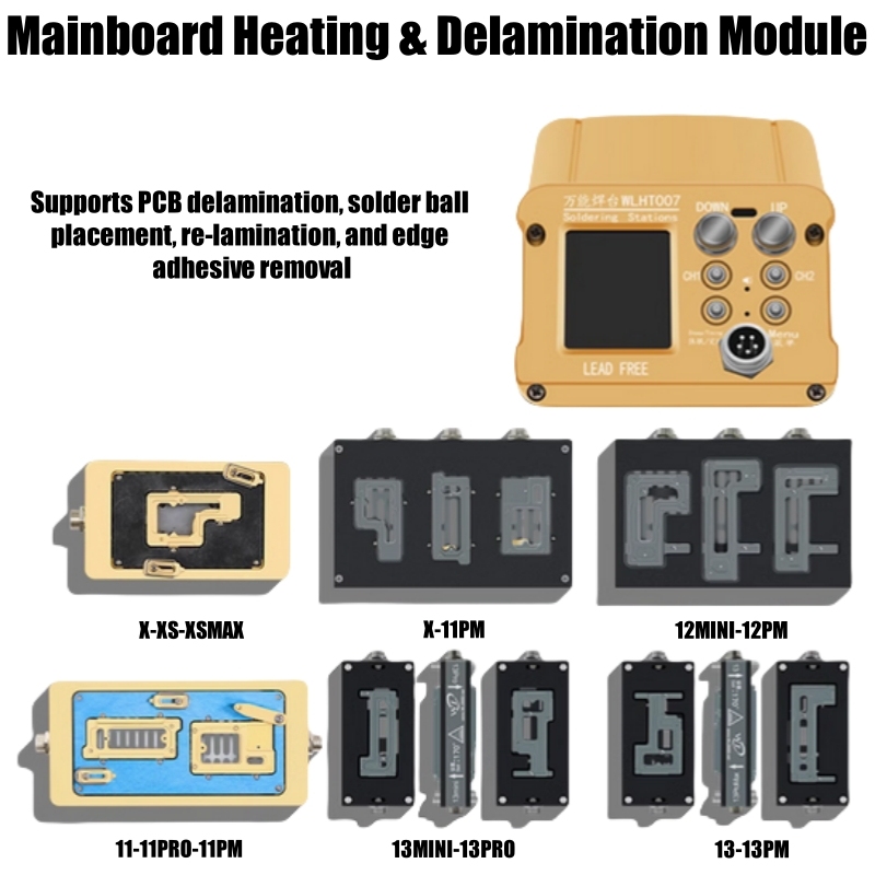 Wanlong Smart Soldering Station - iPhone X to 16 Pro/Max Motherboard Repair System