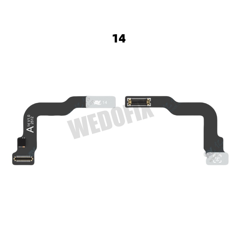 Latest AY108 13-16PM Face ID Flex with Programmer Board for iPhone Dot Matrix Repair No Soldering No Disassembly