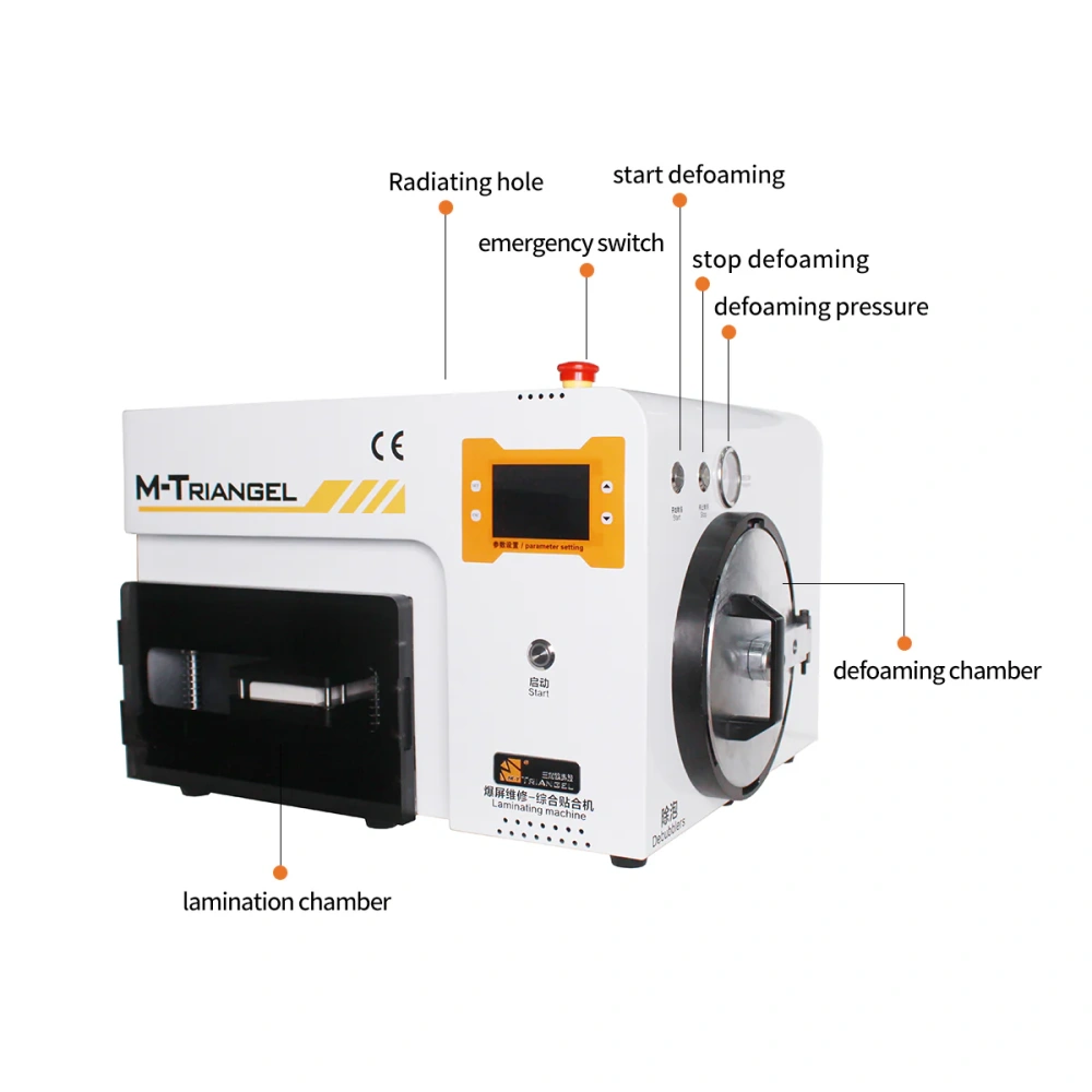 M-Triangel MT-103 5 in 1 OCA Laminating Machine with Bubble Remover Function for iPhone Samsung Screen Refurbish