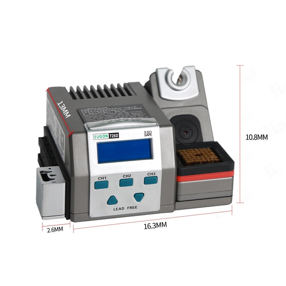Sugon T26D 120W Leed-Free Solder Iron Station Compatible with C210 Handle