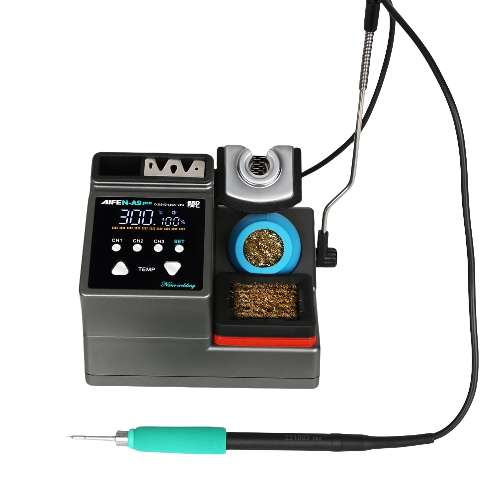 AIFEN A9pro Soldering Station for Mobile Phone Repair – 120W High-Power Constant Temperature  (Compatible with 115/210/245 Handles)
