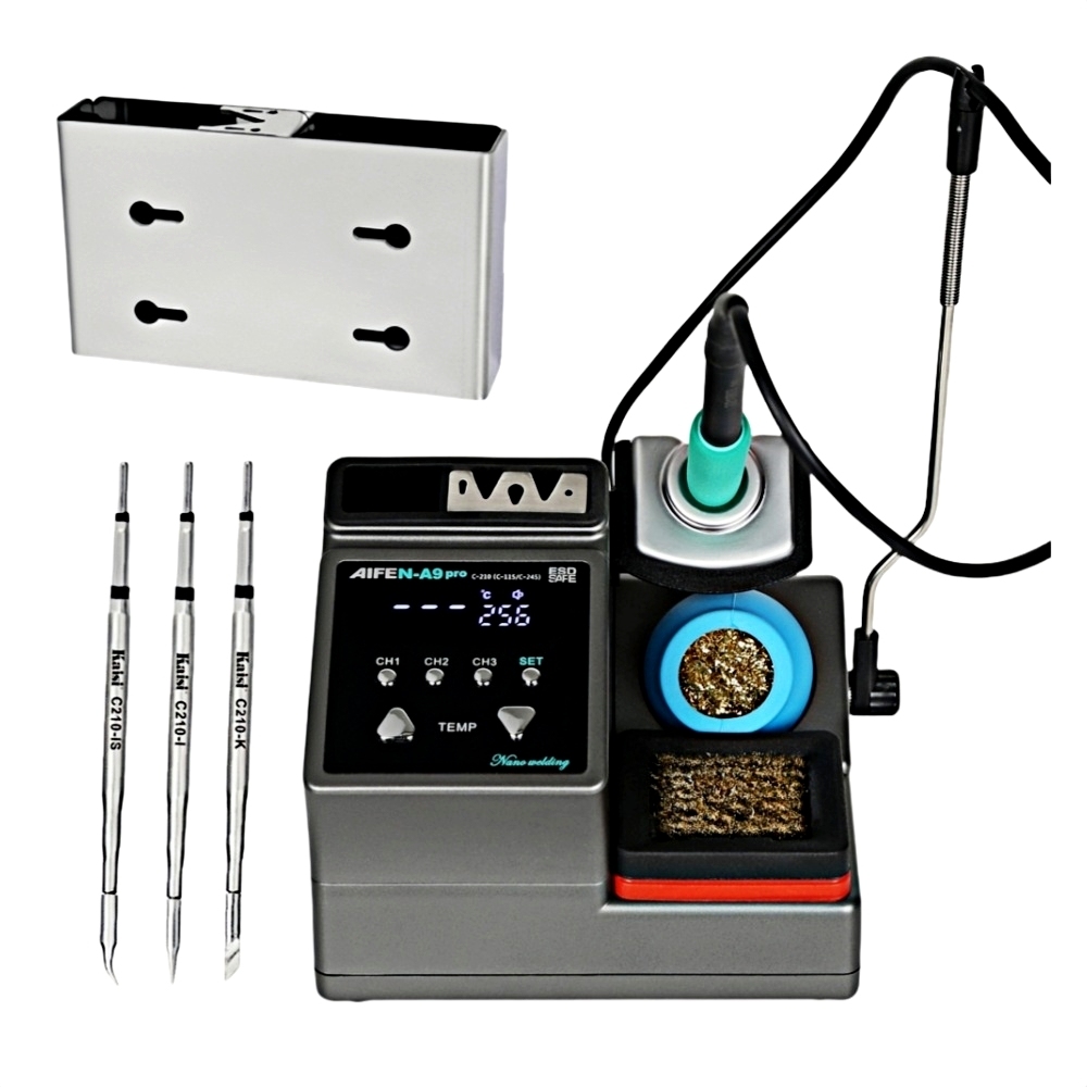 AIFEN A9pro Soldering Station for Mobile Phone Repair – 120W High-Power Constant Temperature  (Compatible with 115/210/245 Handles)
