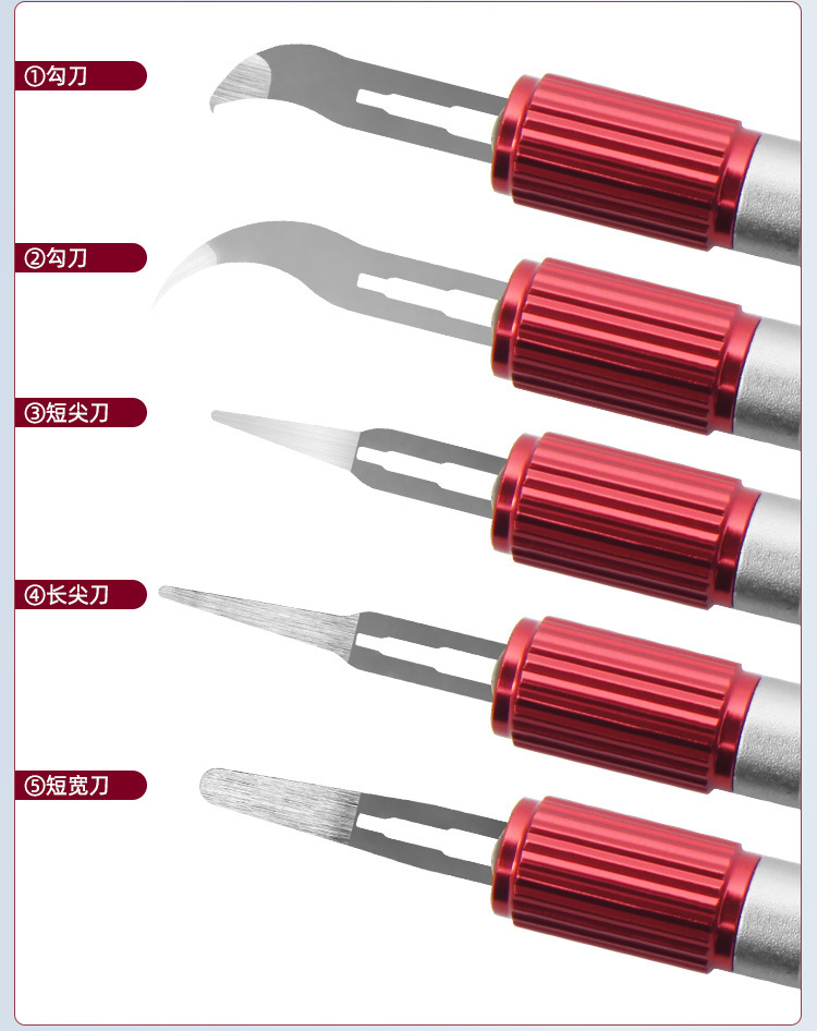 Kaisi 310 Double-Head CPU Glue Removal Tool IC NAND WiFi Glue Scraper Pry Knife