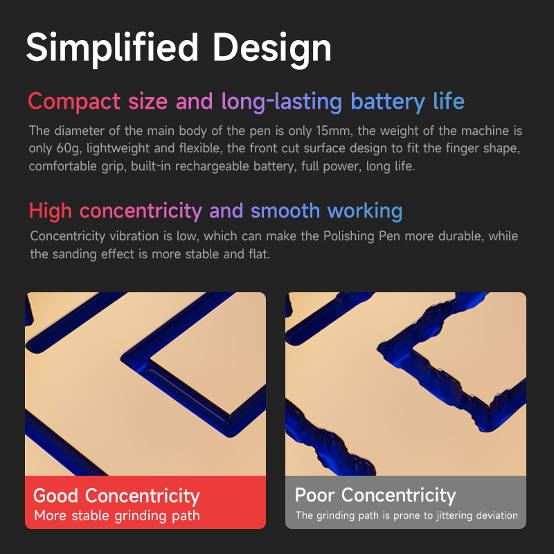 Smart electric polishing pen