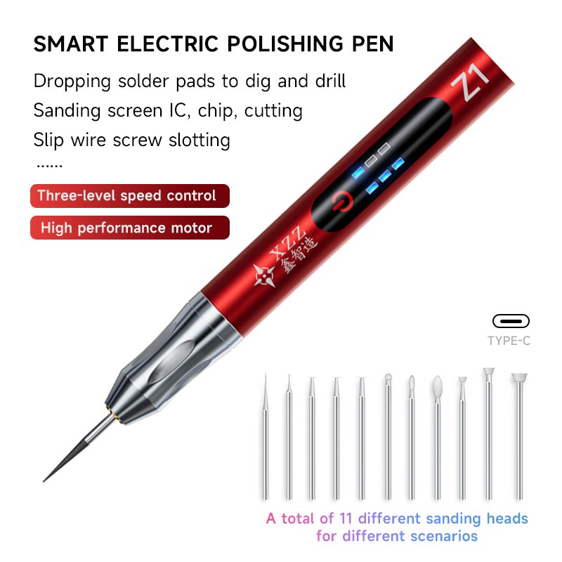 Smart electric polishing pen
