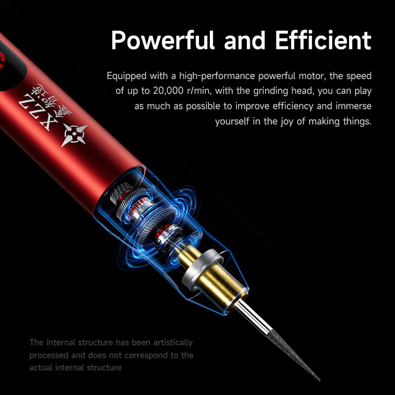 Smart electric polishing pen