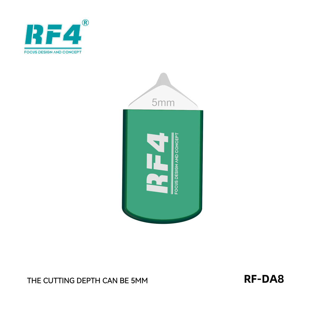 RF4 new product 3pcs/lot glue removeal blade RF-DA8,suitable for mobile phone/tablet screen dismantling frame,high hardness,burable,smooth edge