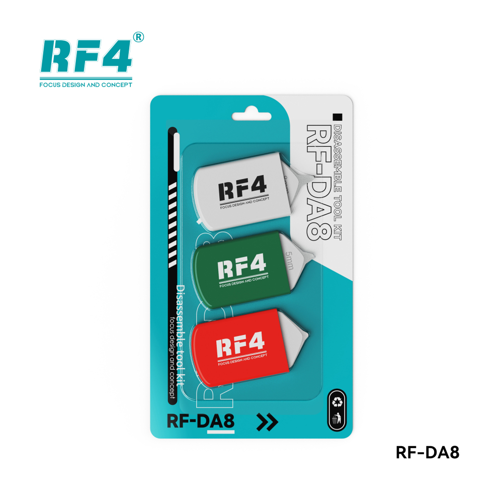 RF4 new product 3pcs/lot glue removeal blade RF-DA8,suitable for mobile phone/tablet screen dismantling frame,high hardness,burable,smooth edge