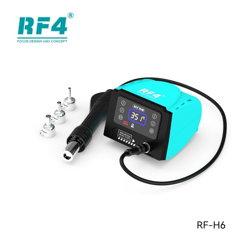 RF4 H 600W 500℃ Digital Display Hot Air Rework Station